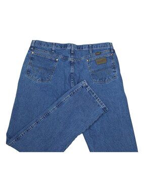 Wrangler George Strait Collection Mens Jeans 40x34 Straight Leg 100% Cotton